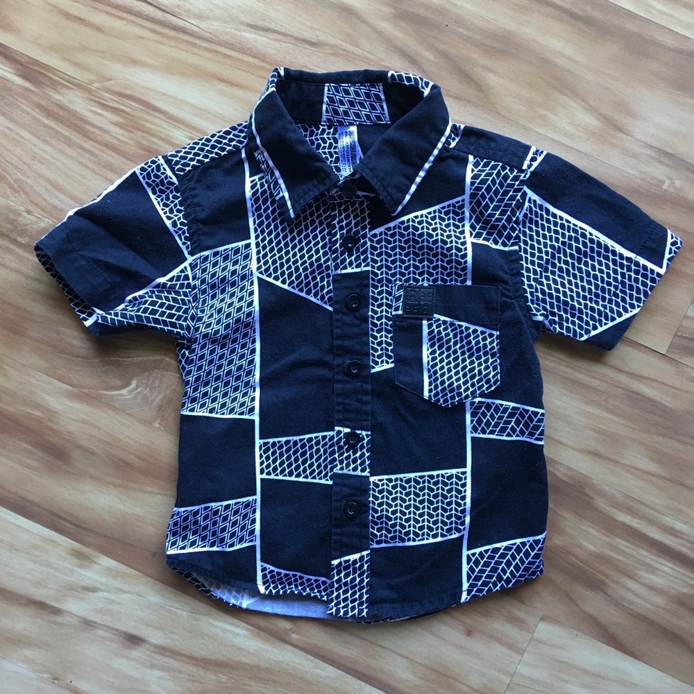 Toddler Hawaii’s Finest collared shirt